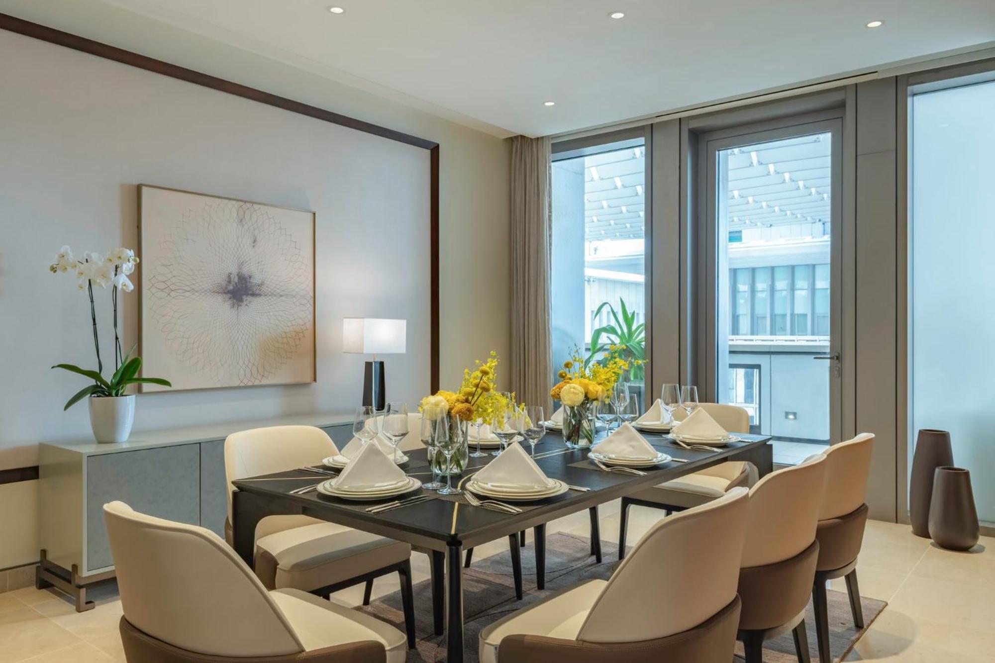 Mandarin Oriental, Doha Hotel Ngoại thất bức ảnh Dining room