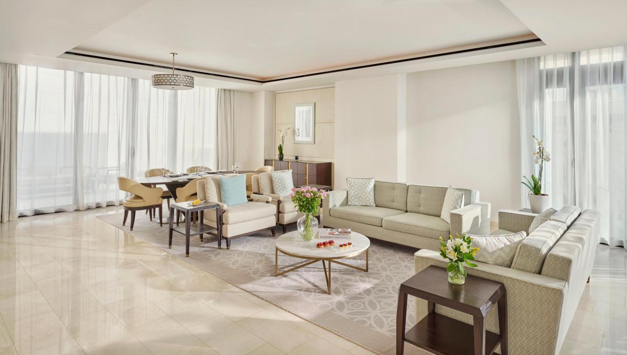 Mandarin Oriental, Doha Hotel Ngoại thất bức ảnh A living room