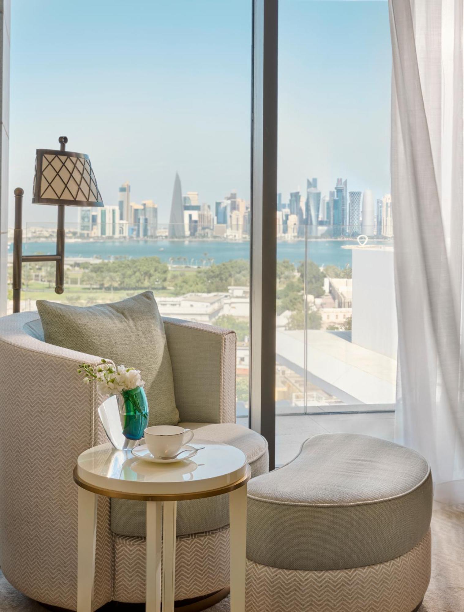 Mandarin Oriental, Doha Hotel Ngoại thất bức ảnh View from a suite